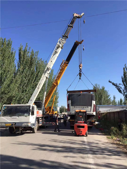 城子河区港口集装箱搬运案例